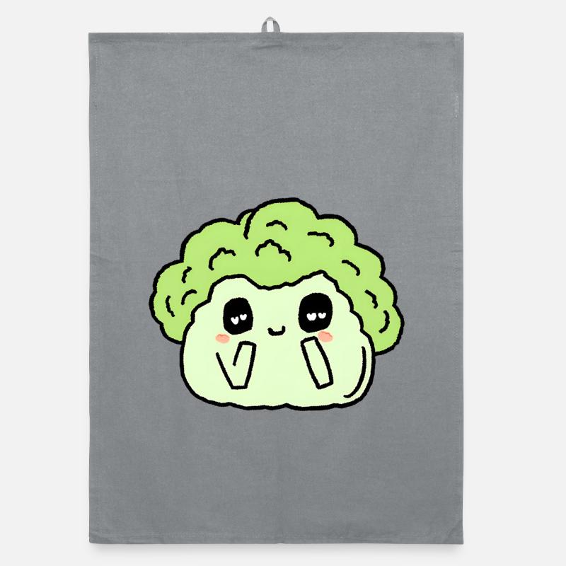 Broccoli Organic dish towel