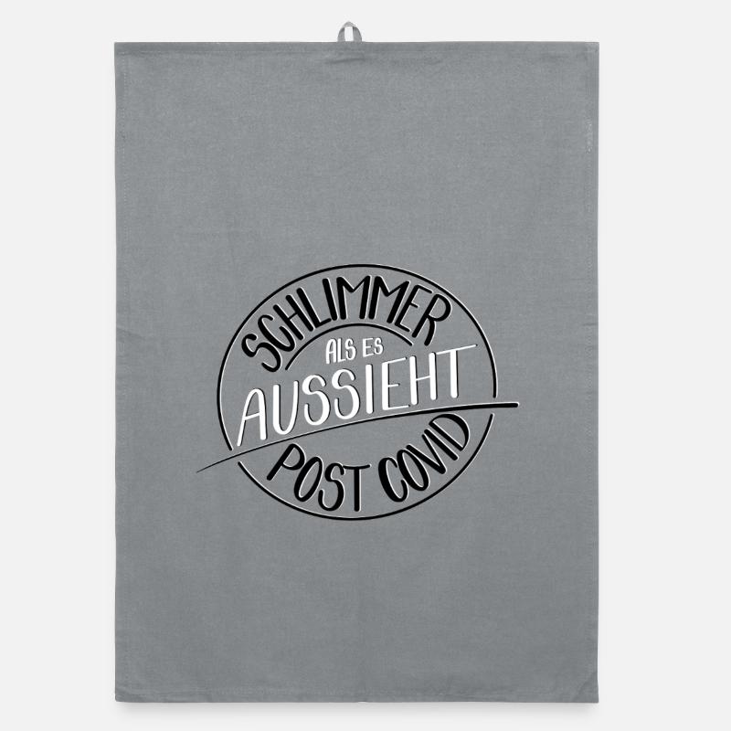 Schlimmer als es aussieht, Post Covid Organic Geschirrtuch