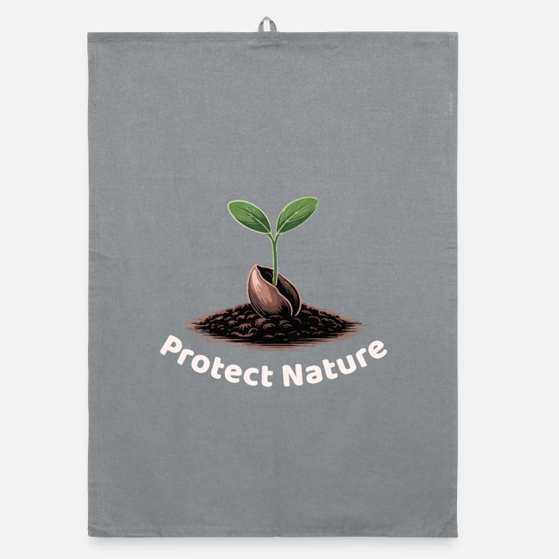 Protect Nature Logo Torchon bio