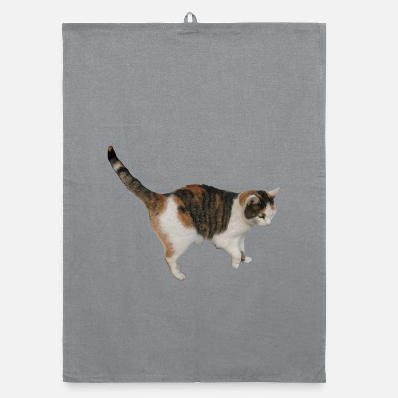 Cat Organic dish towel