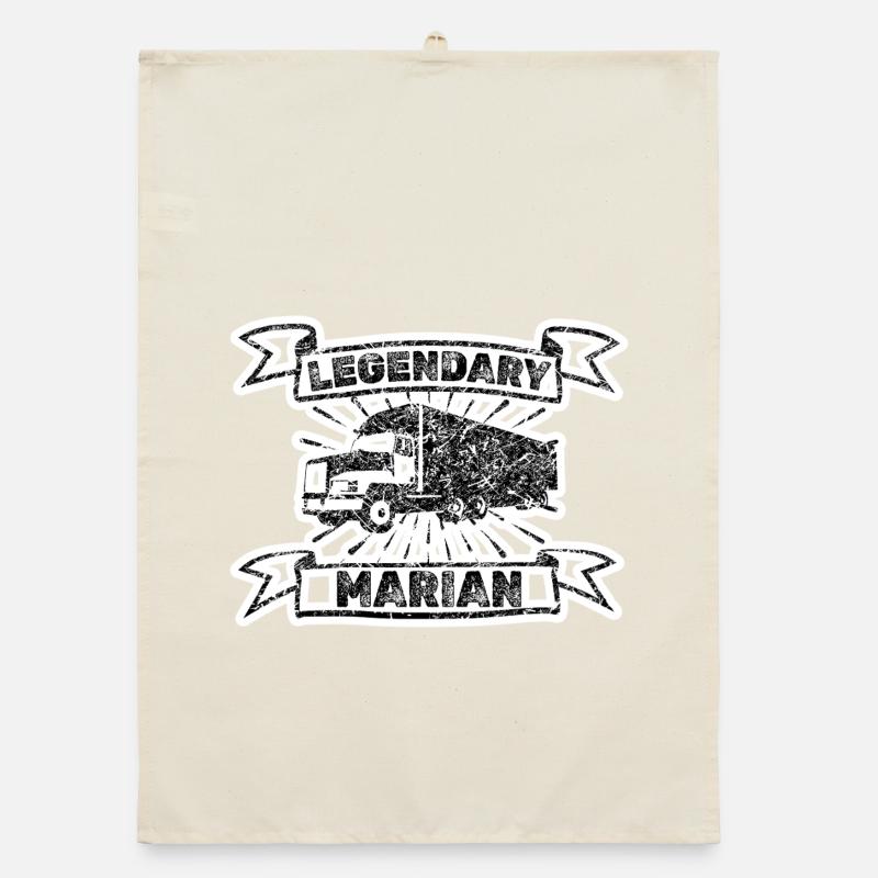 First name Marian Organic dish towel