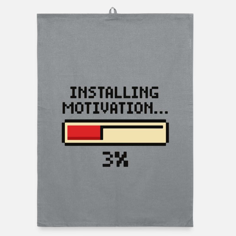 Installer la motivation Progress Torchon bio