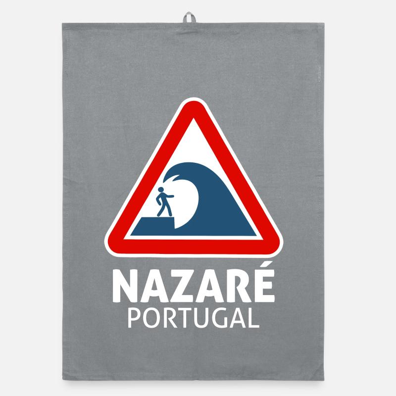 Nazare (dark) Organic dish towel
