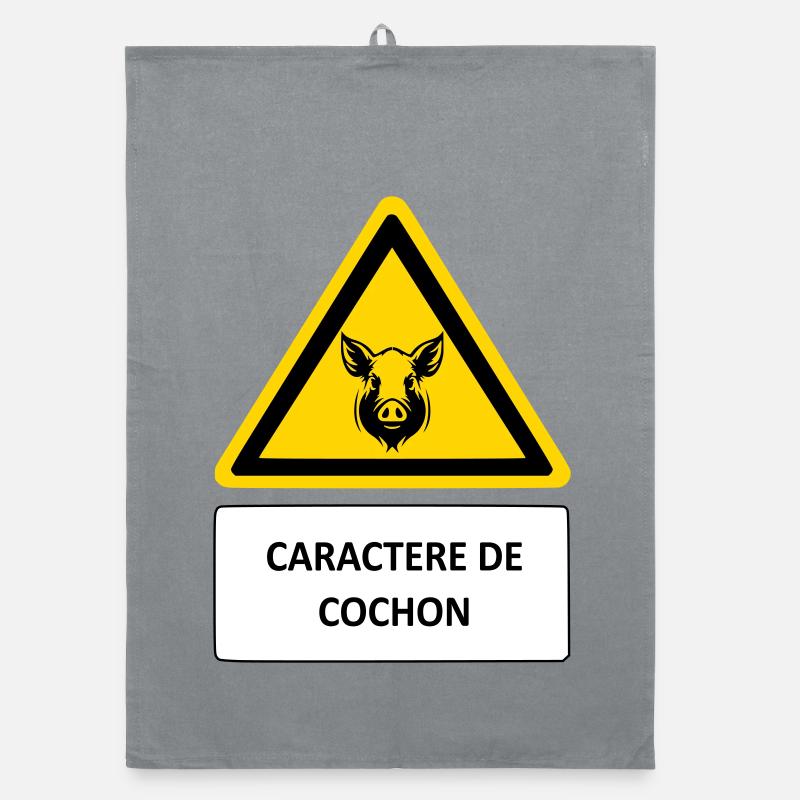 Caractère de cochon Torchon bio