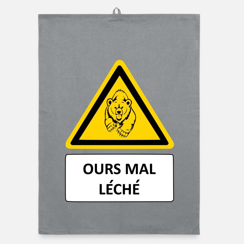 Ours mal léché Torchon bio