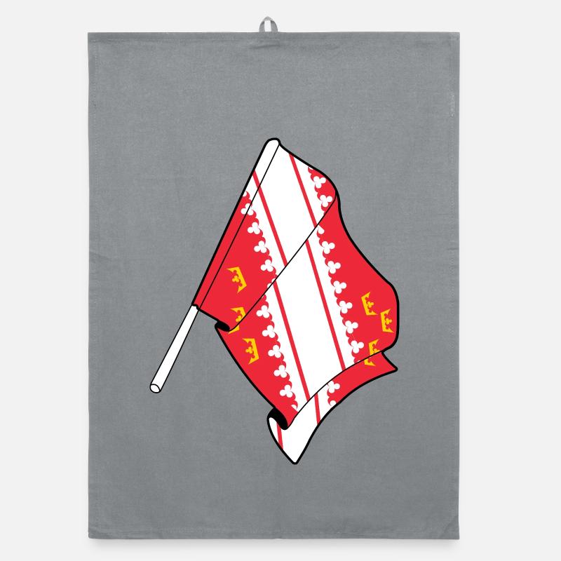 Drapeau d’Alsace Torchon bio