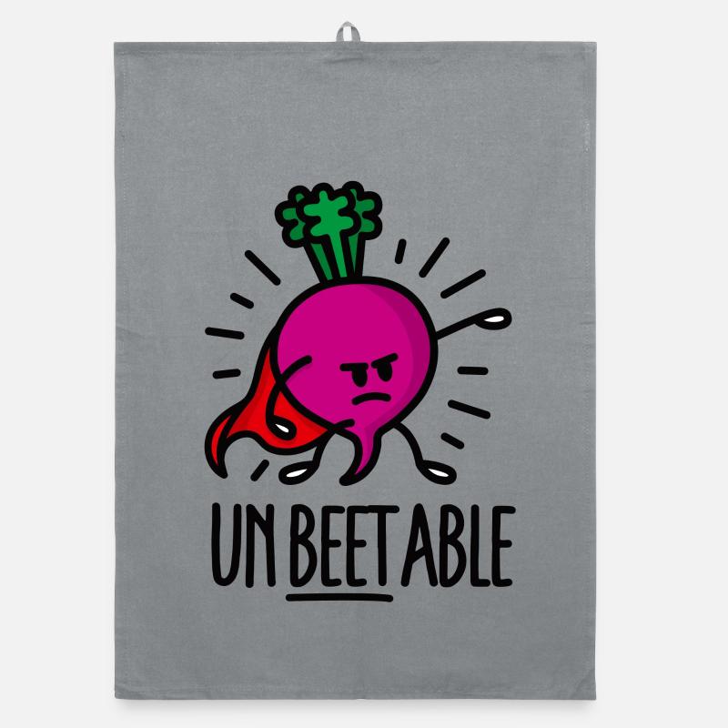 Unbeetable unbeatable beet unschlagbare Rote Bete Organic Geschirrtuch