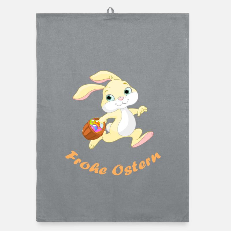 Ostern Organic Geschirrtuch