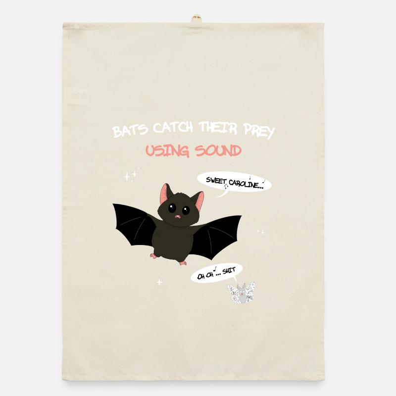 Bats catch their prey using sound Organic dish towel