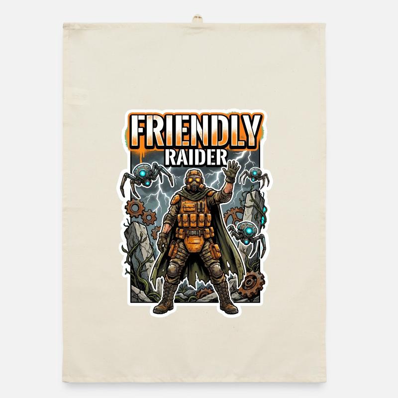Friendly Raider Organic dish towel