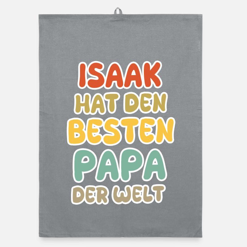 Spruch Isaak Organic Geschirrtuch