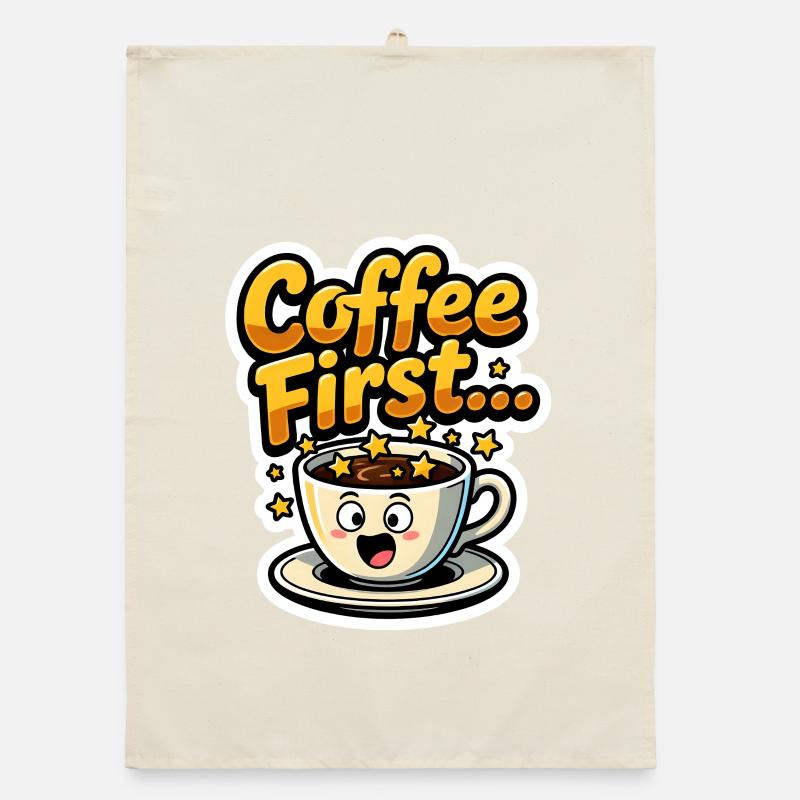 Coffee First Organic dish towel