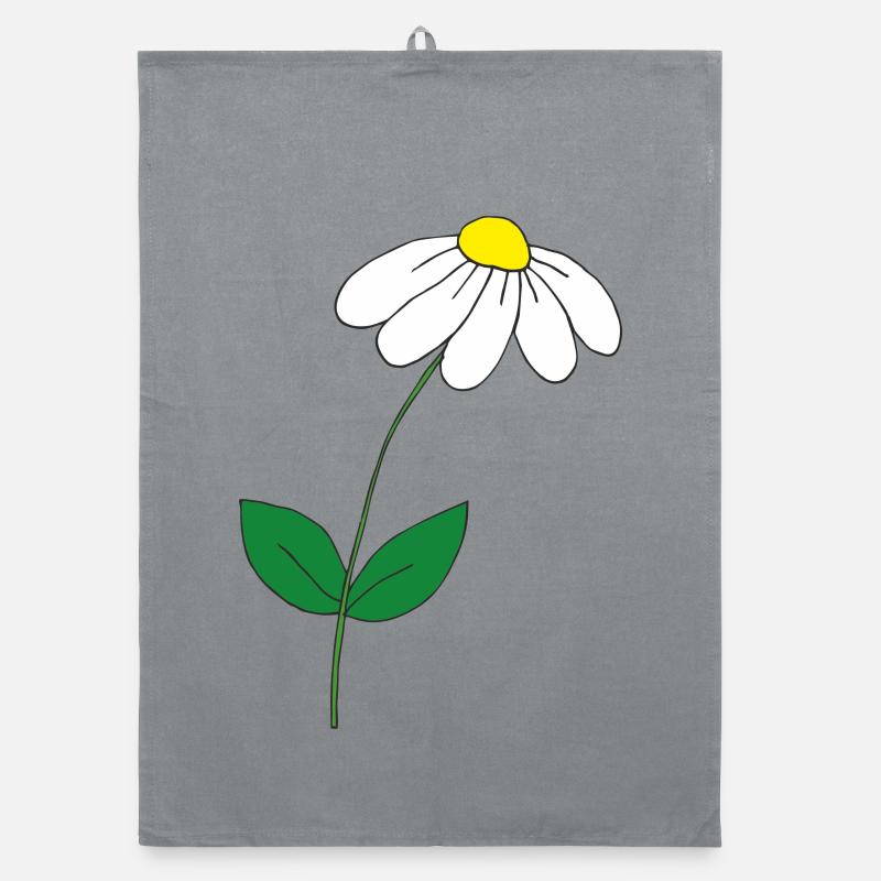 süsses Gänseblümchen Organic Geschirrtuch