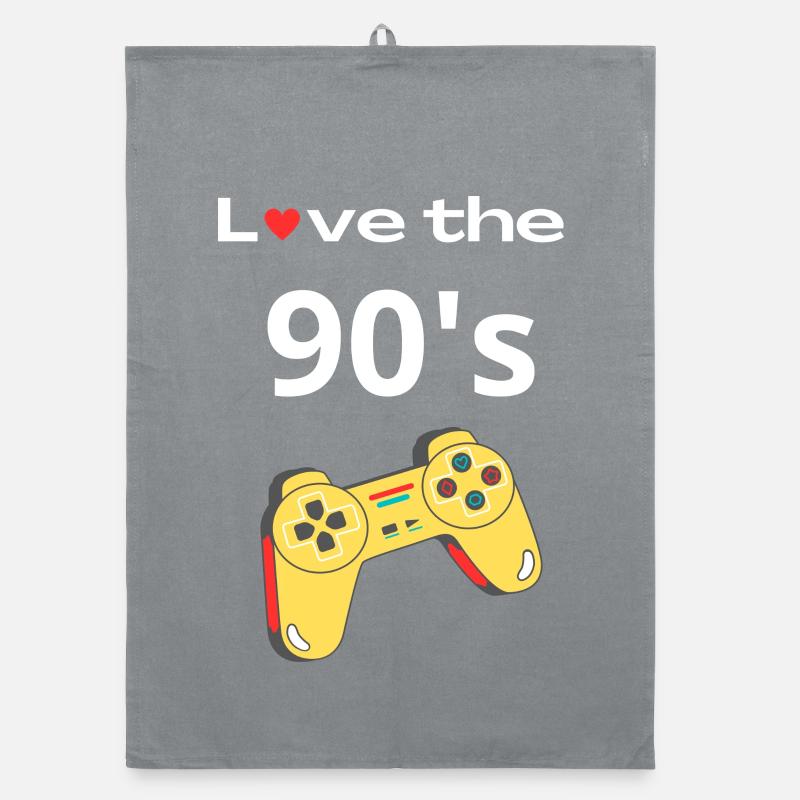 Love the 90s Retro Controller Torchon bio