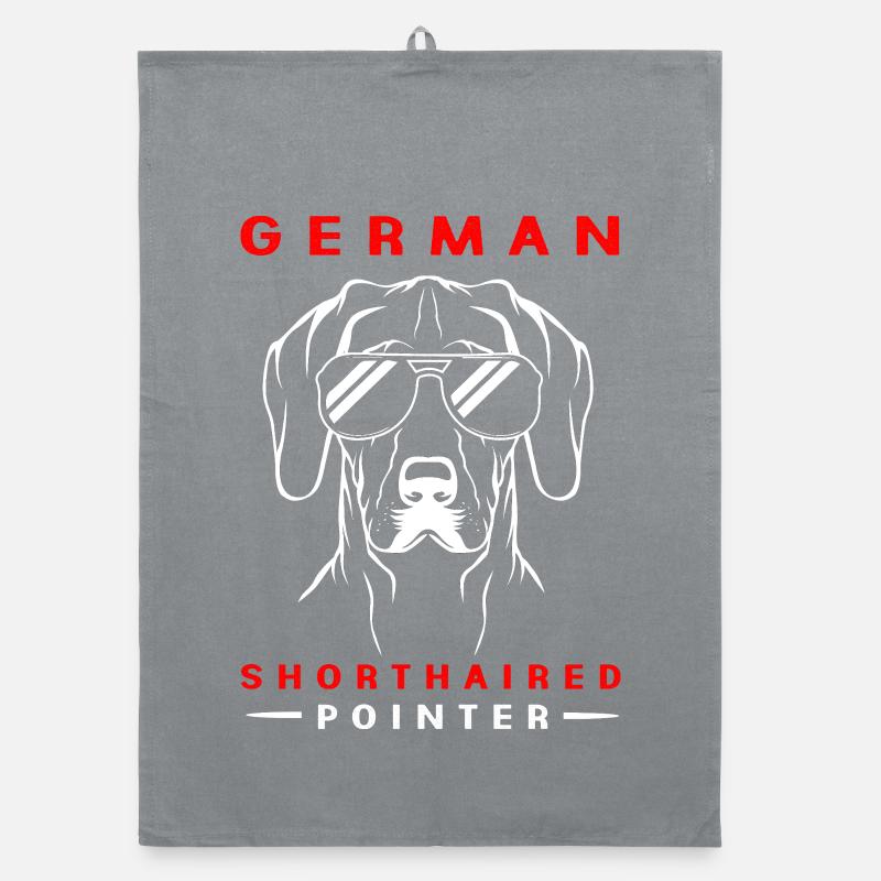 Deutsch Kurzhaar Hund German Pointer Organic Geschirrtuch