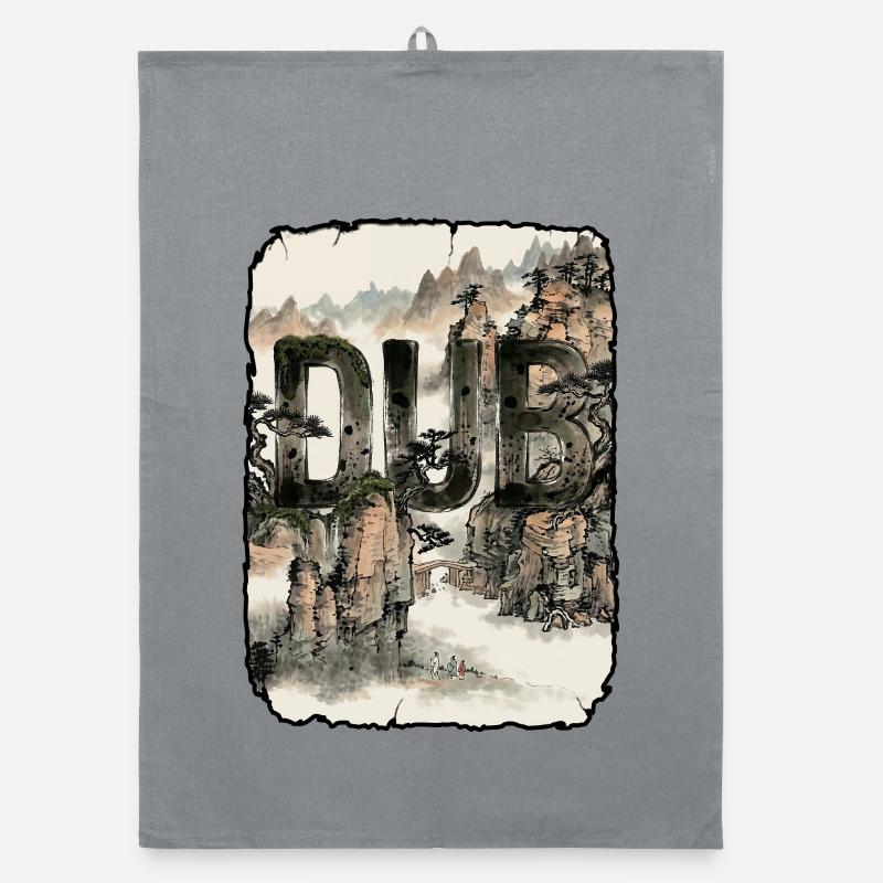 Dub Asian Reggae Organic Geschirrtuch