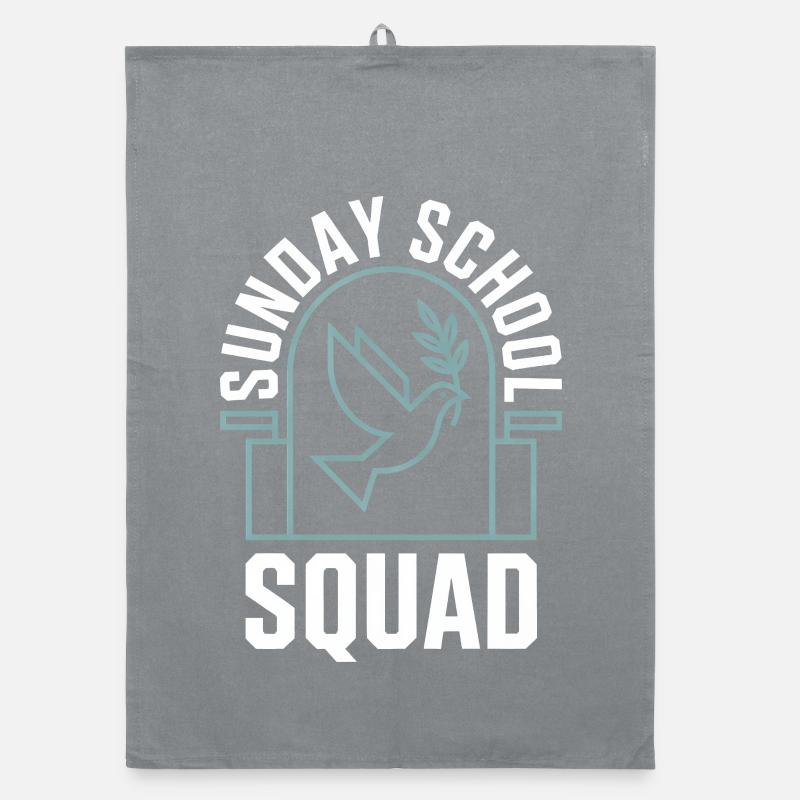 Sunday School Squad Organic dish towel