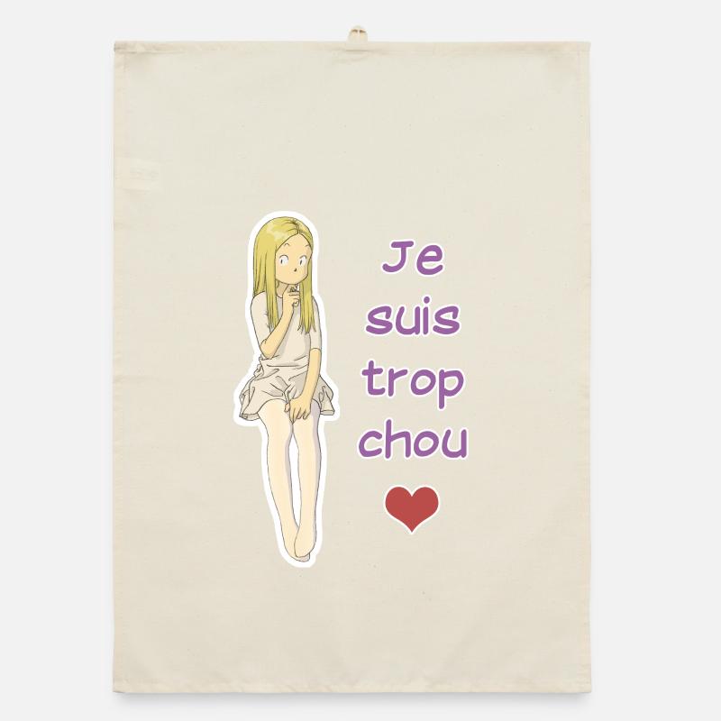 Ich bin so süß Organic Geschirrtuch