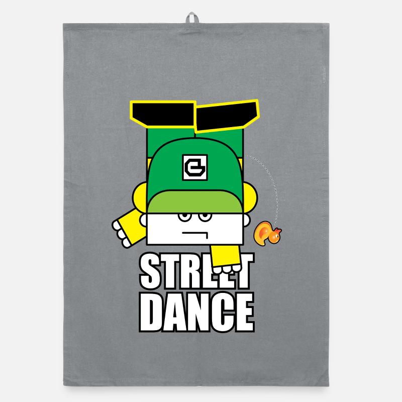 Bot de danse de la rue verte Torchon bio