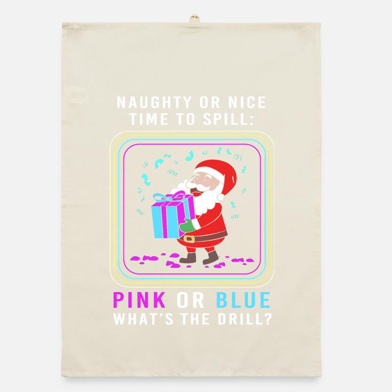 Werdende Mutter Werdende Mama Weihnachten Organic Geschirrtuch