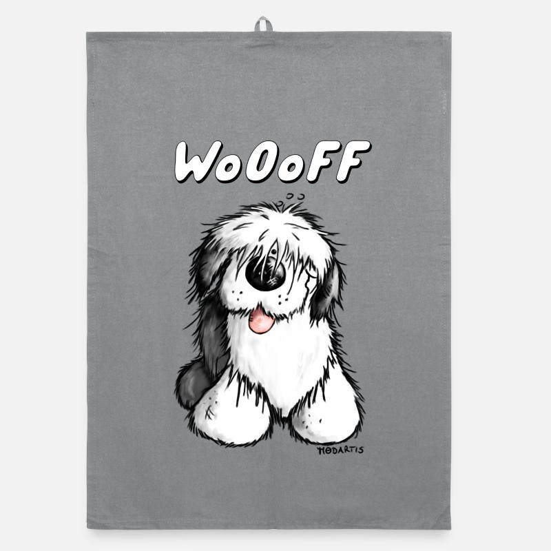 Woooff Bobtail Organic Geschirrtuch