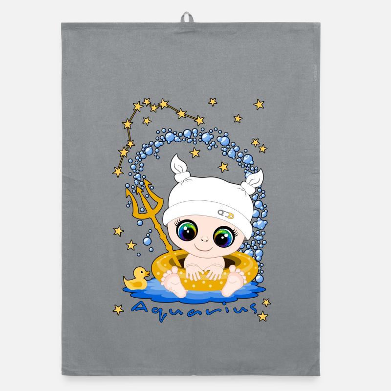 sternzeichen_aquarius Torchon bio