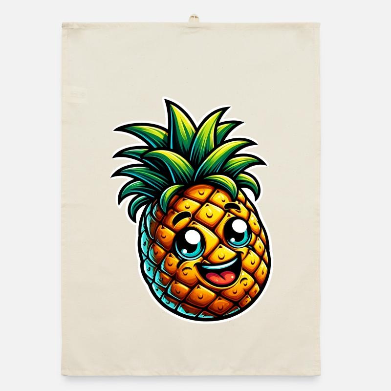 Pineapple Organic dish towel