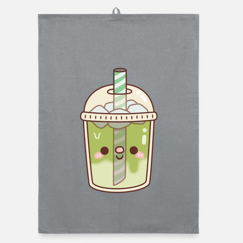 Mignon latte glacé au matcha Torchon bio