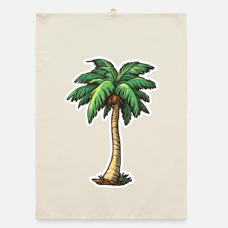 Palme Organic Geschirrtuch