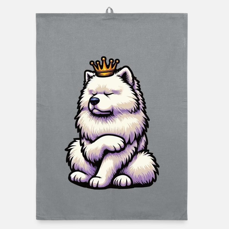 Samoyed Samoyed Owner Samoyed Lovers Organic dish towel