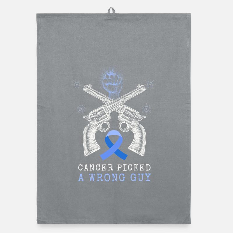 Cancer_picked_a_wrong_guy Organic dish towel