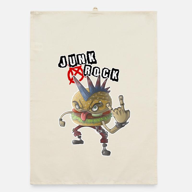 Junk Rock Organic Geschirrtuch