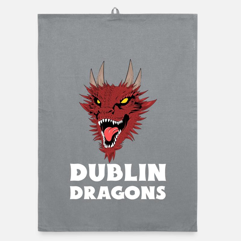 Dublin Dragons Irlande - Torchon bio - bruyère