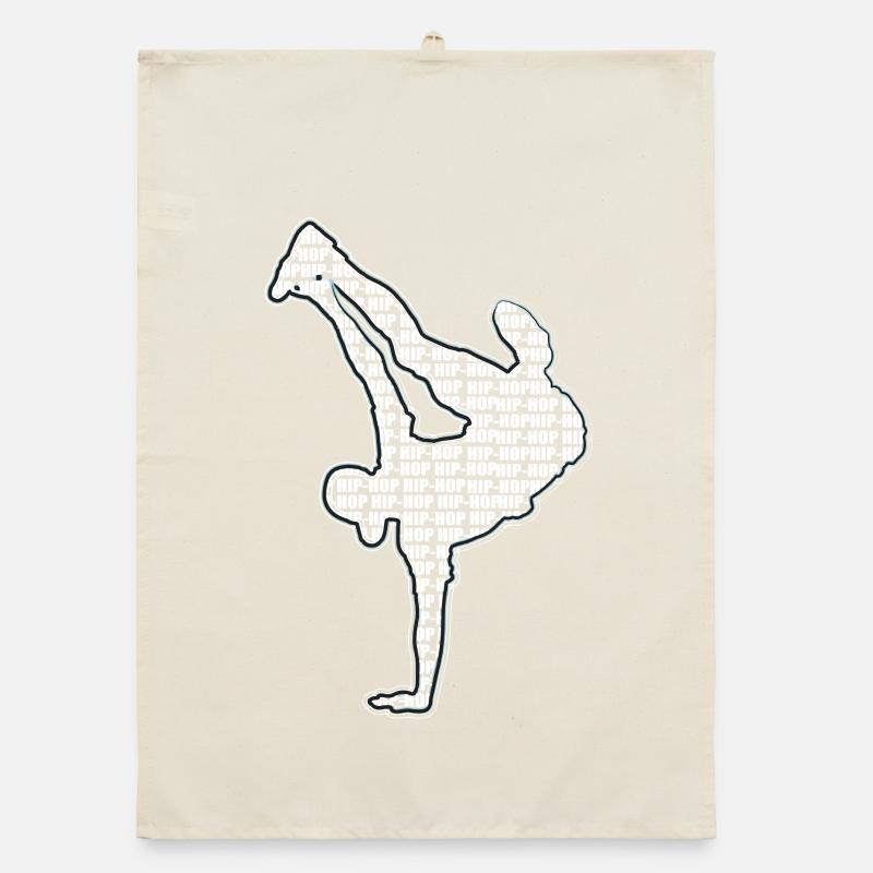 Breakdance Organic dish towel