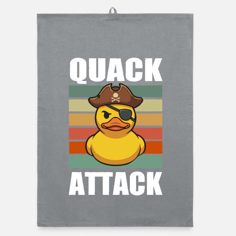 Attaque du Canard Pirate : Coin Torchon bio