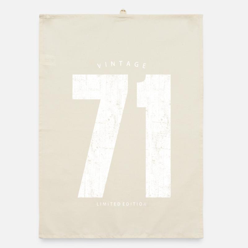 Vintage 71 Limited Edition Organic dish towel