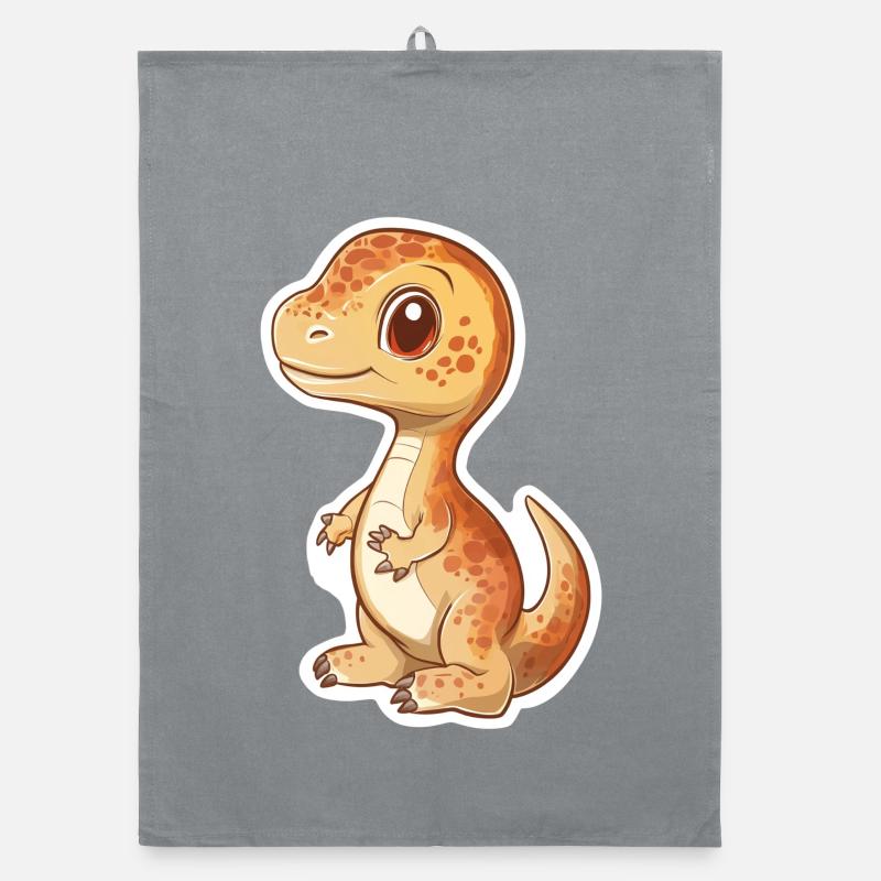 Dinosaurier Organic Geschirrtuch