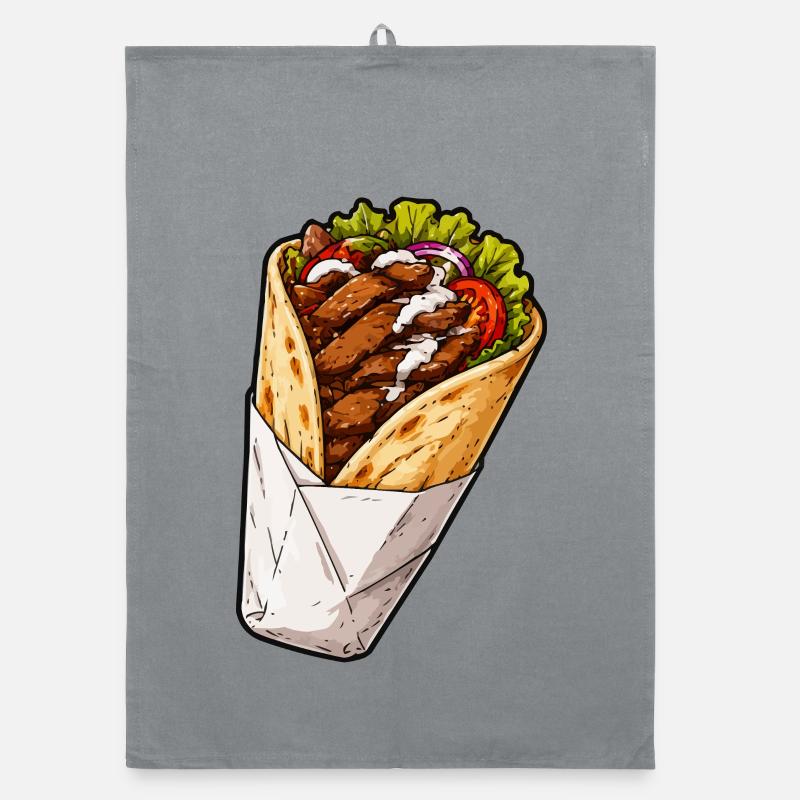 Wrap de burrito au poulet croustillant Torchon bio
