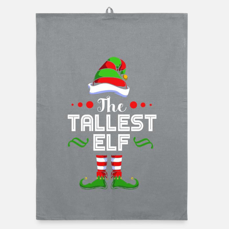 Elfe Elf Weihnachtsgeschenk Organic Geschirrtuch