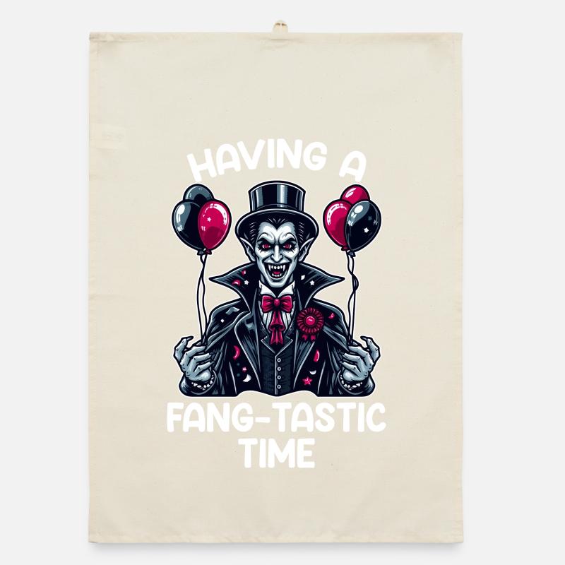 Vampire Circus Fang-tastic Organic dish towel
