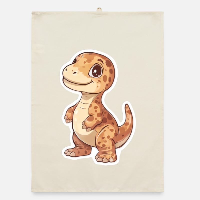 Dinosaurier Organic Geschirrtuch