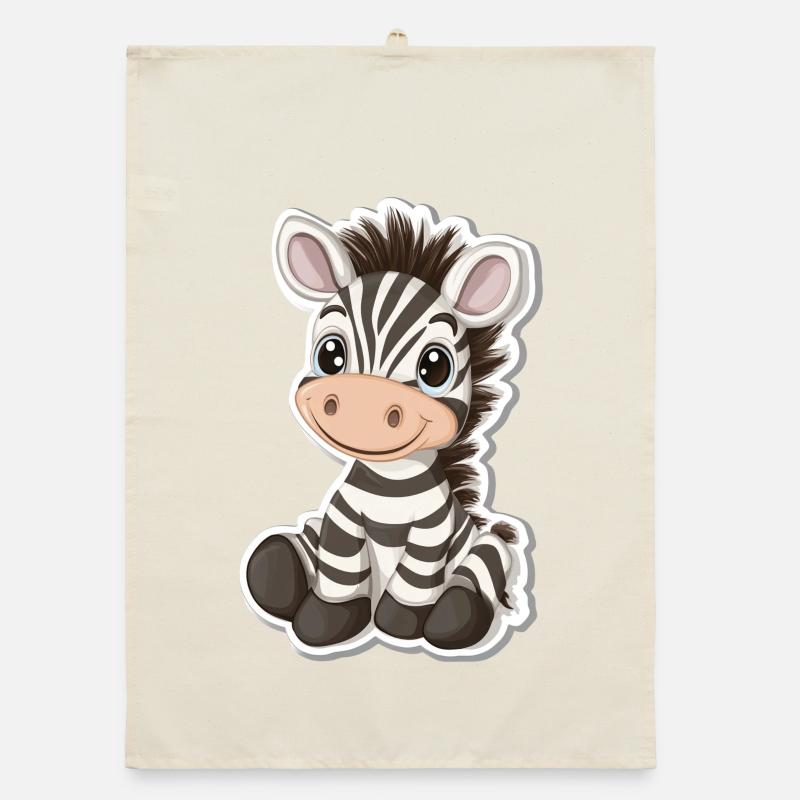 Zebra Organic Geschirrtuch