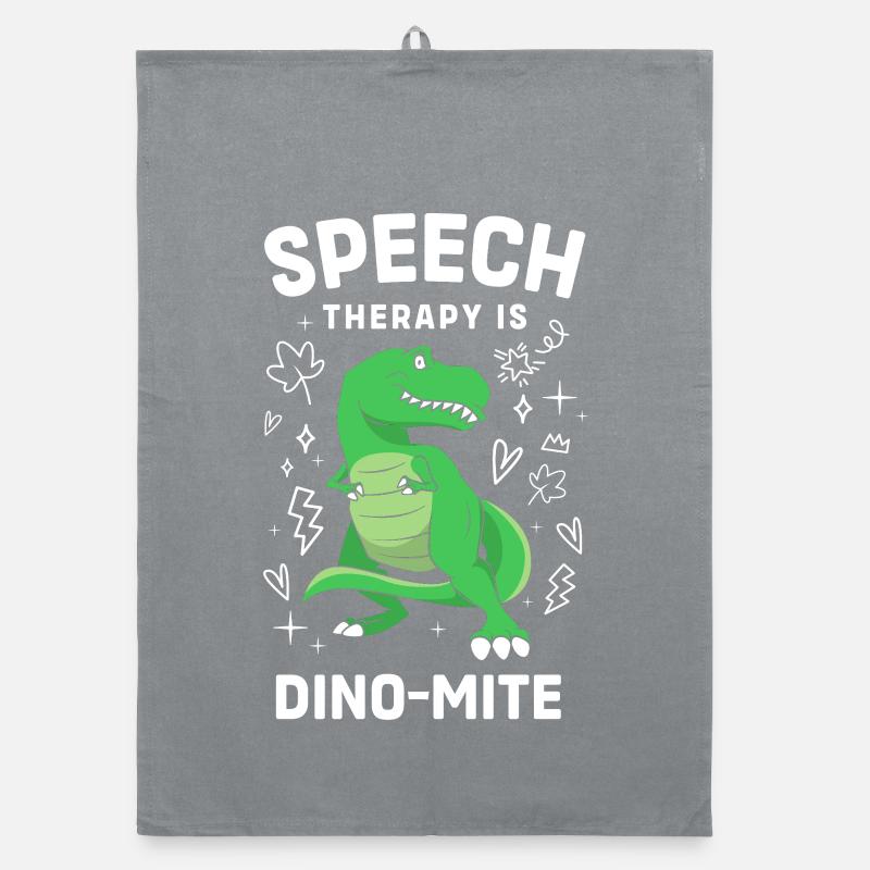 Speech Therapy Speech Therapist Speech Therapist Organic dish towel
