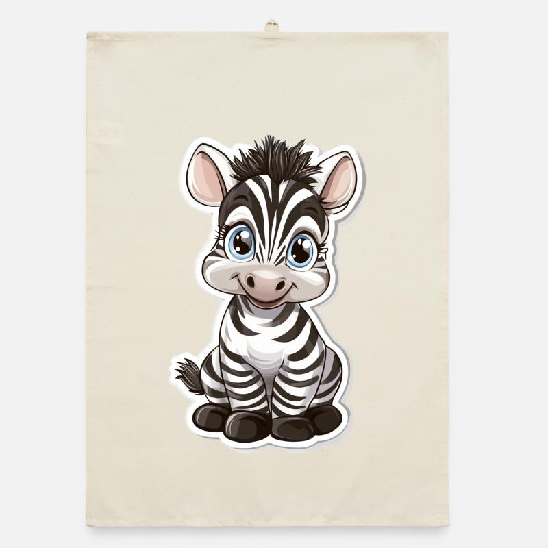 Zebra Organic Geschirrtuch