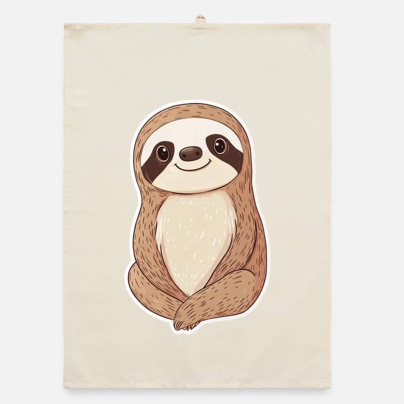 Sloth Organic dish towel