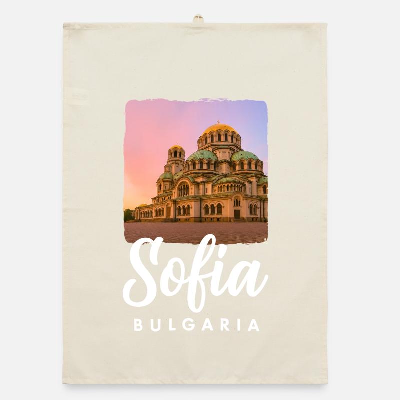 Sofia Bulgaria Organic dish towel