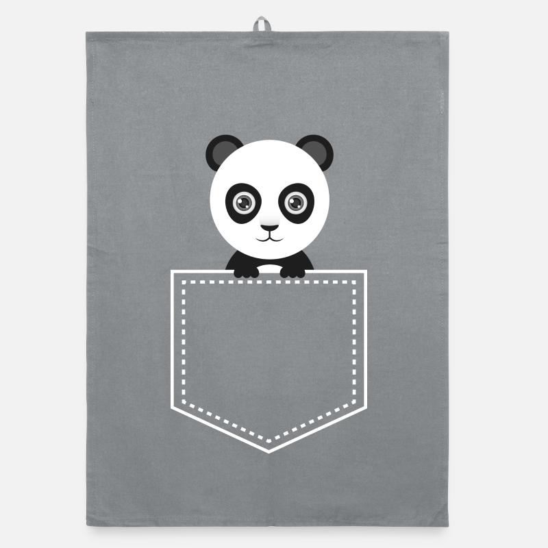 Panda de poche - Panda Panda Torchon bio