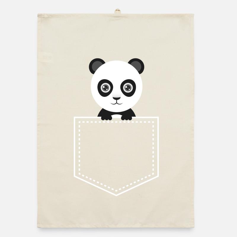 Pocket Panda - Panda Panda Organic dish towel