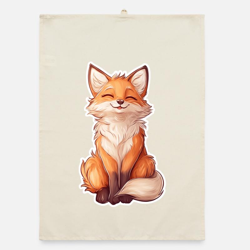 Fox Organic dish towel