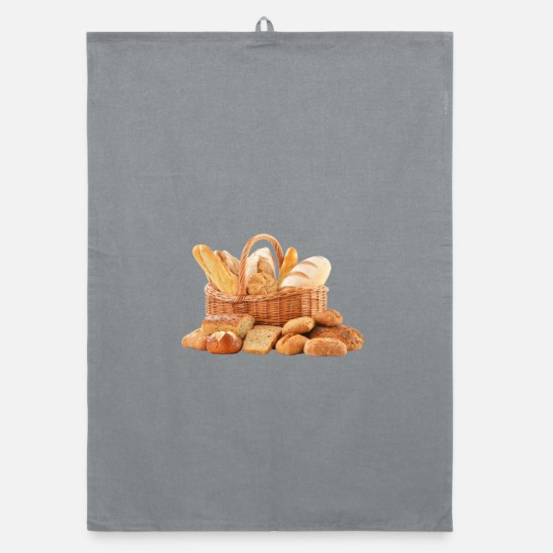 Bread Pain Bread Organic dish towel